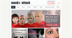 Desktop Screenshot of maskattack.com